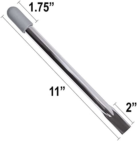 Rehabilitation Advantage 9 Inch Wheelchair Brake Handle Extensions – Pair, 9 Inch Long